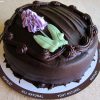 Chocolate Fudge: Mauve Flower gal1