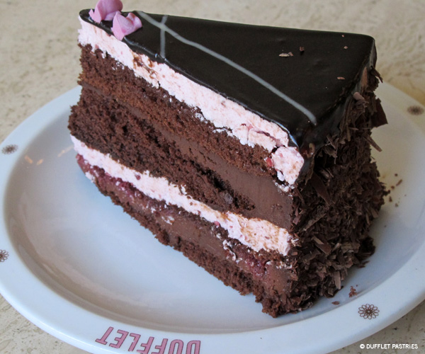 Chocolate Raspberry Truffle Cake | Dufflet Pastries