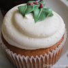 Holiday cupcake: Double Vanilla gal1