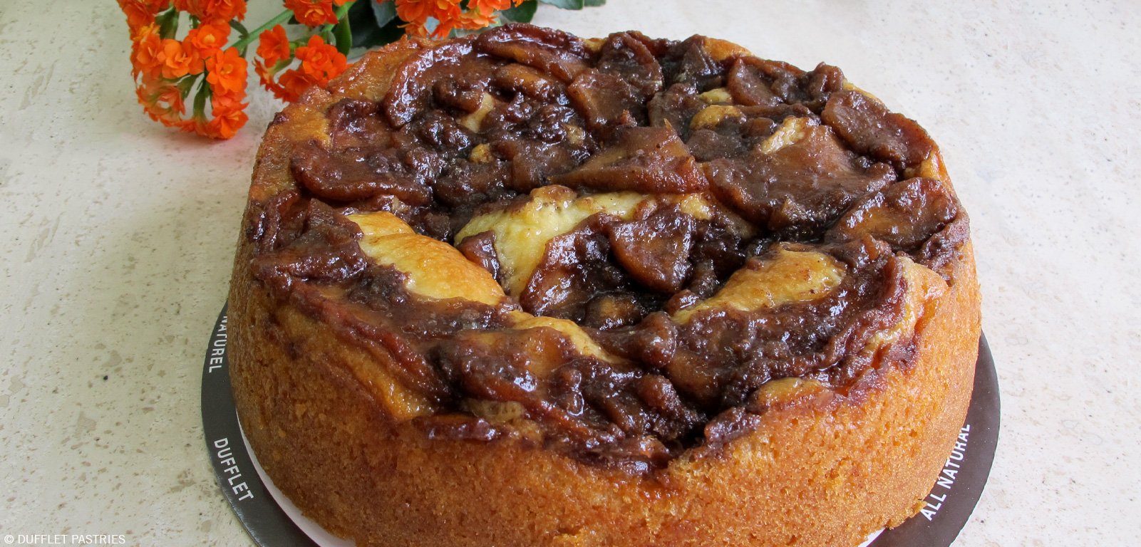 Rustic Brown Sugar Apple Coffeecake