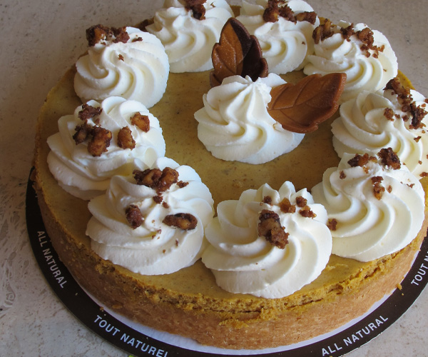 Seasonal Pumpkin Spice Cheesecake