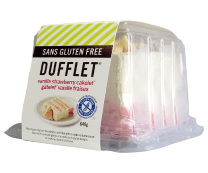 Gluten-Free Vanilla Strawberry Cakelet