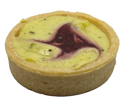 Pistachio Raspberry Rose Tart