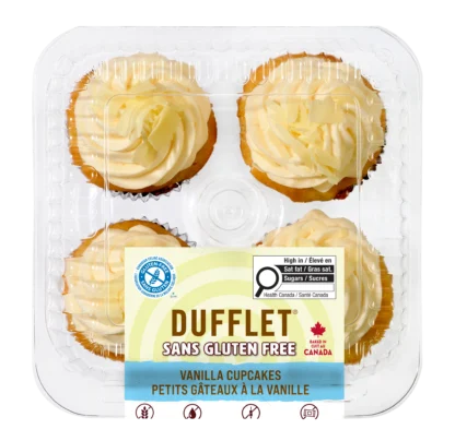 Vanilla Cupcake - Gluten-Free (2.5")