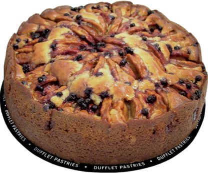 Apple Blueberry Kuchen 8"