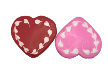 Valentine's Heart Shaped Cookies 4"